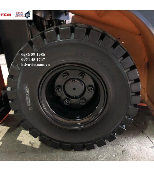 Mâm la răng 21x8-9 của xe nâng điện 2 tấn Toyota FB20 FB25